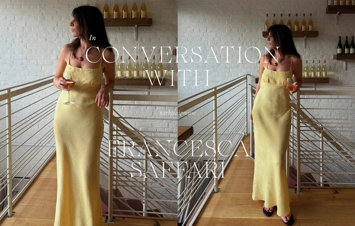 In conversation with #arkitaipmuse Francesca Saffari